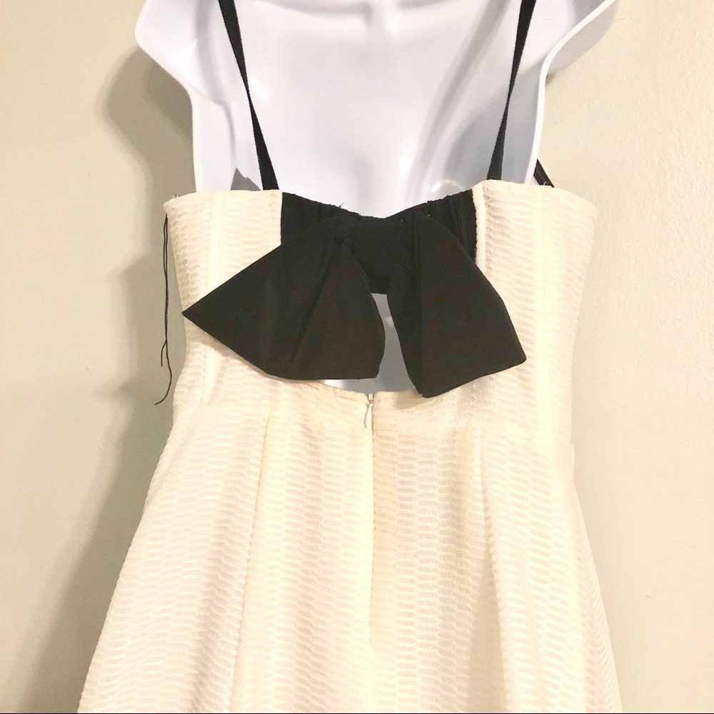 NWT Nanette Lepore A-line Tier Party Dress w/ Bow - Picture 6 of 8